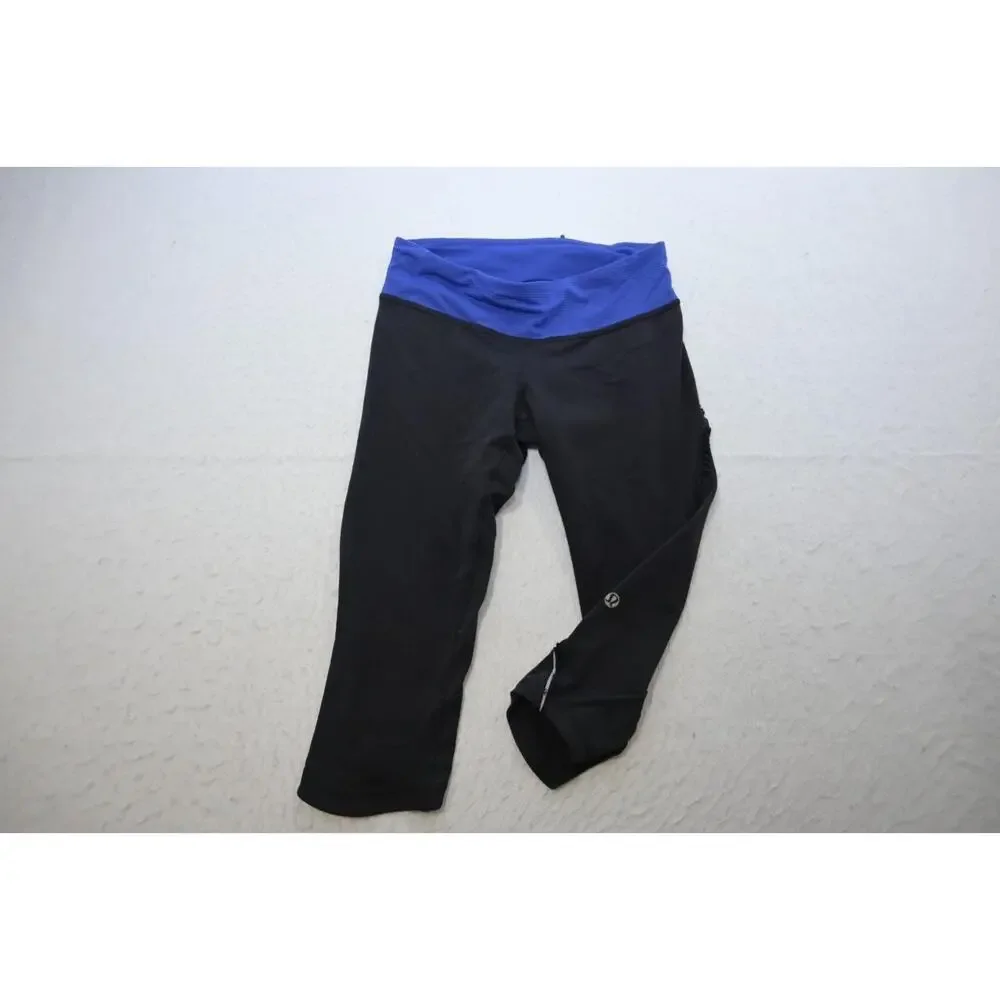 Lululemon‎ Leggings Compression Athletic Yoga Capri Pants Womens Size 4